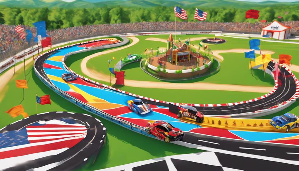 detailed racetrack description